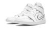 Air Jordan 1 Mid Iridescent Reflective White