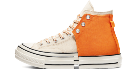 Chuck Taylor All-Star 2-in-1 70s Hi Feng Chen Wang Oranje Ivoor