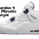 Air Jordan 4 Retro Metallic Purple