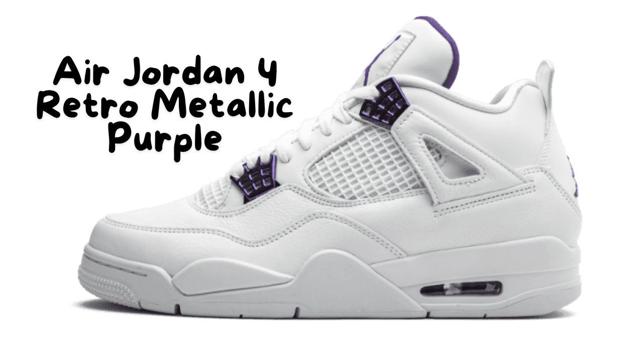 Air Jordan 4 Retro Metallic Purple