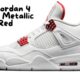 Air Jordan 4 Retro Metallic Red