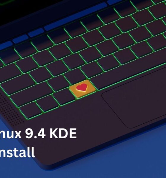 AlmaLinux 9.4 KDE Install