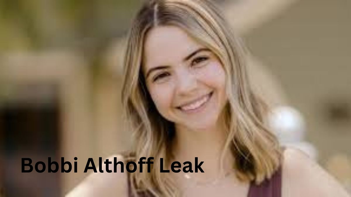 Bobbi Althoff Leak